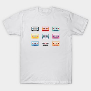 Cassette tape retro vintage pack T-Shirt